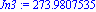Jn3 := 273.9807535